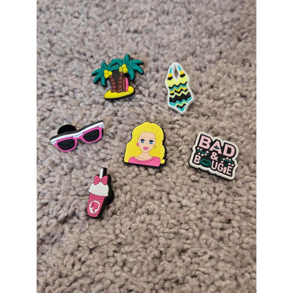 Shoe bag Charms lot of 6 NEW